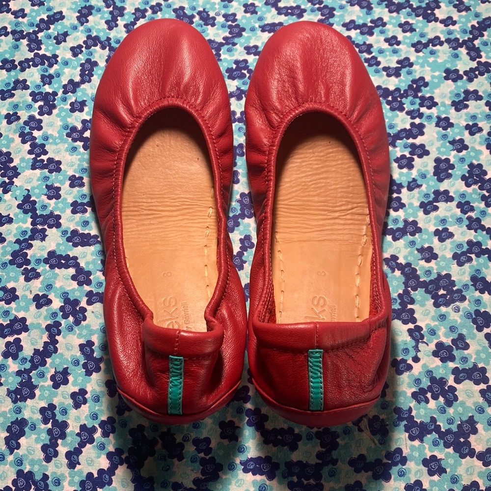 Tieks size 8 ballet flats
